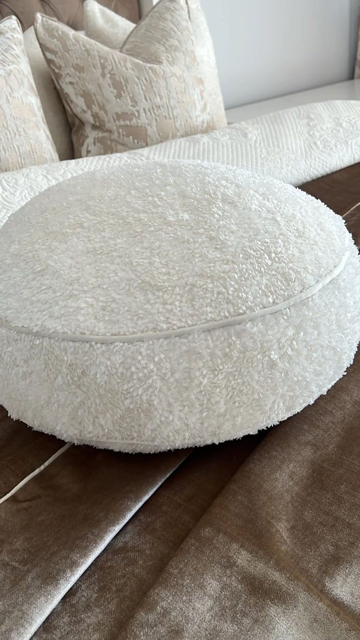 Lama Nude round cushion 50cm diameter