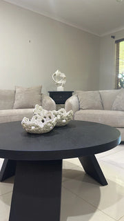 Coral fossil sandstone bowl