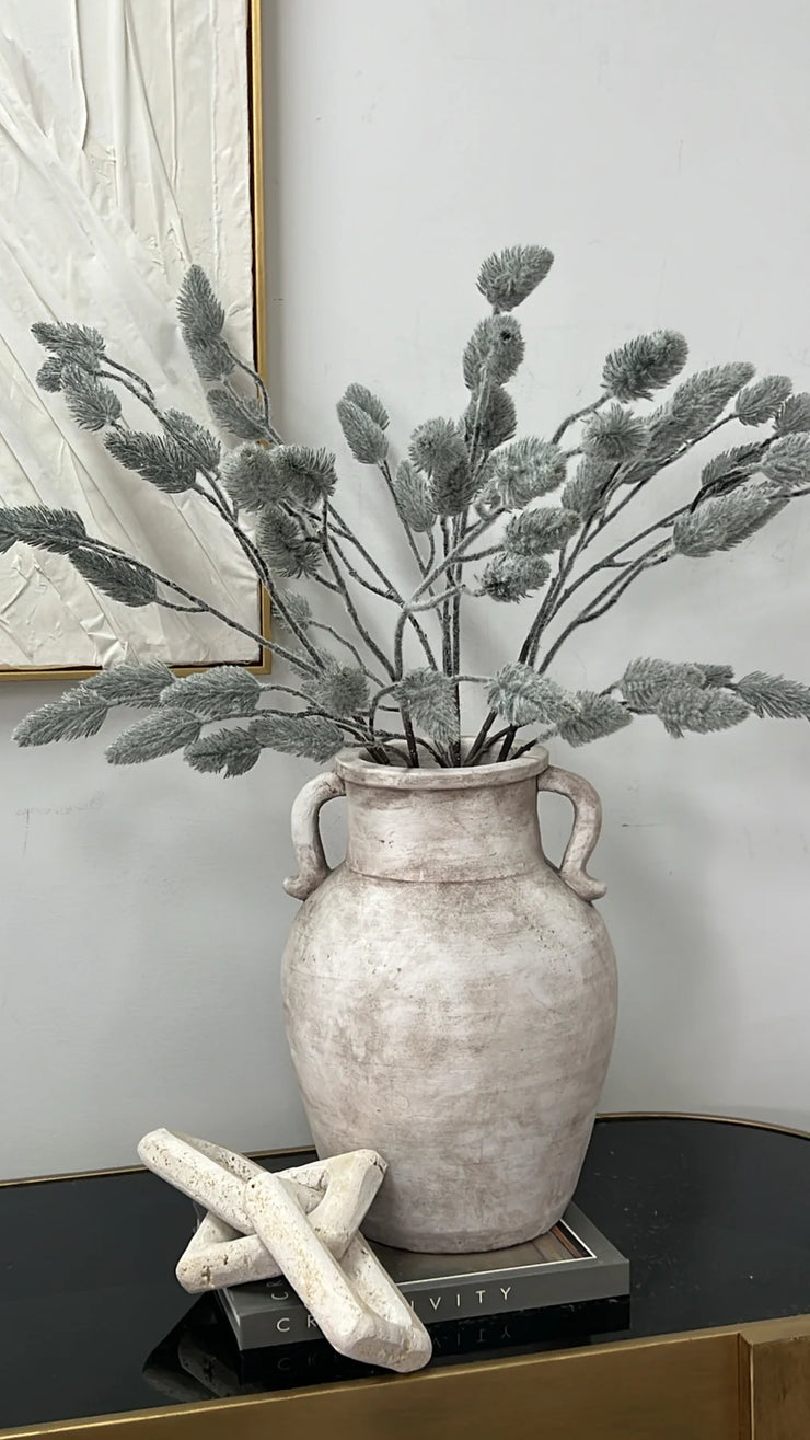 Long Bunny tail Faux stem Available in 4 colours