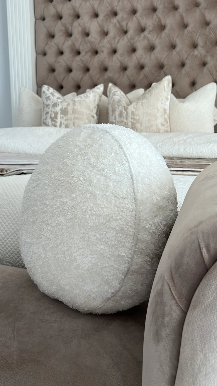 Lama Nude round cushion 50cm diameter